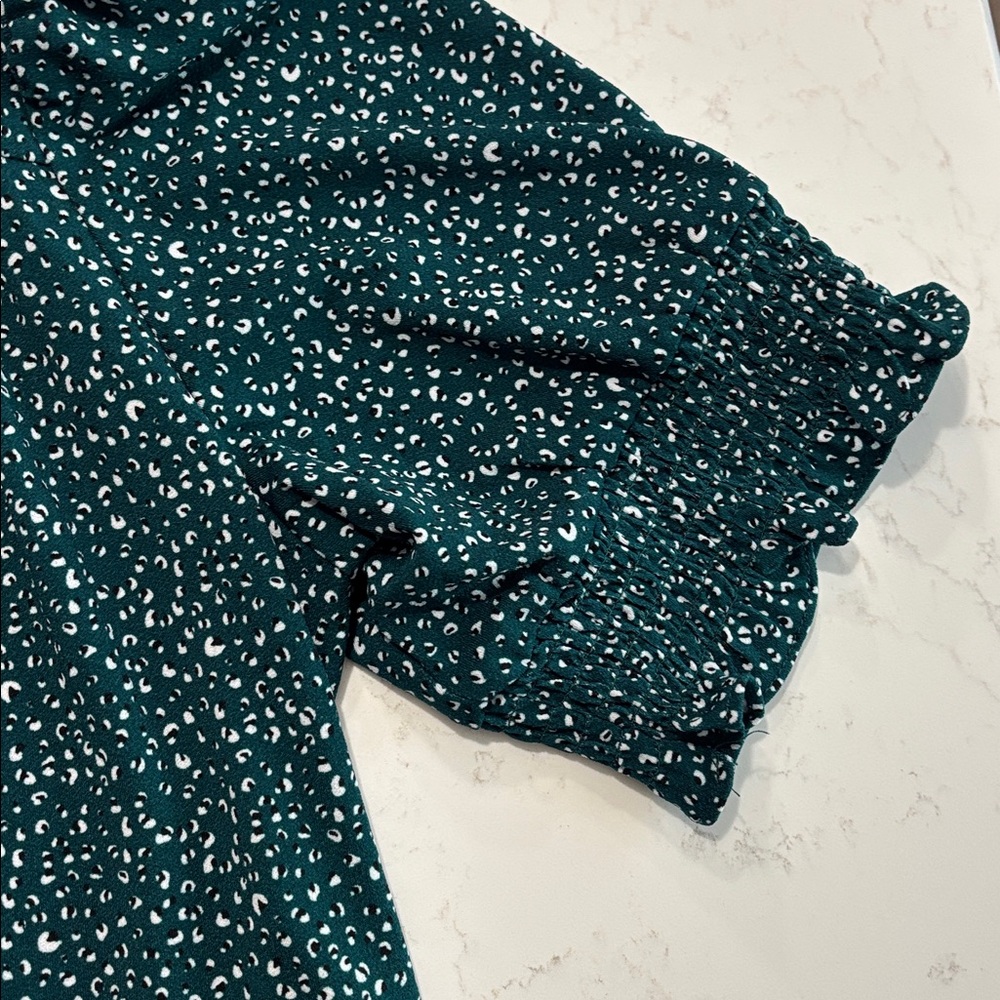 Adrianna Papell - Woman’s Dark Green Blouse - Size XL - Picture 3 of 11